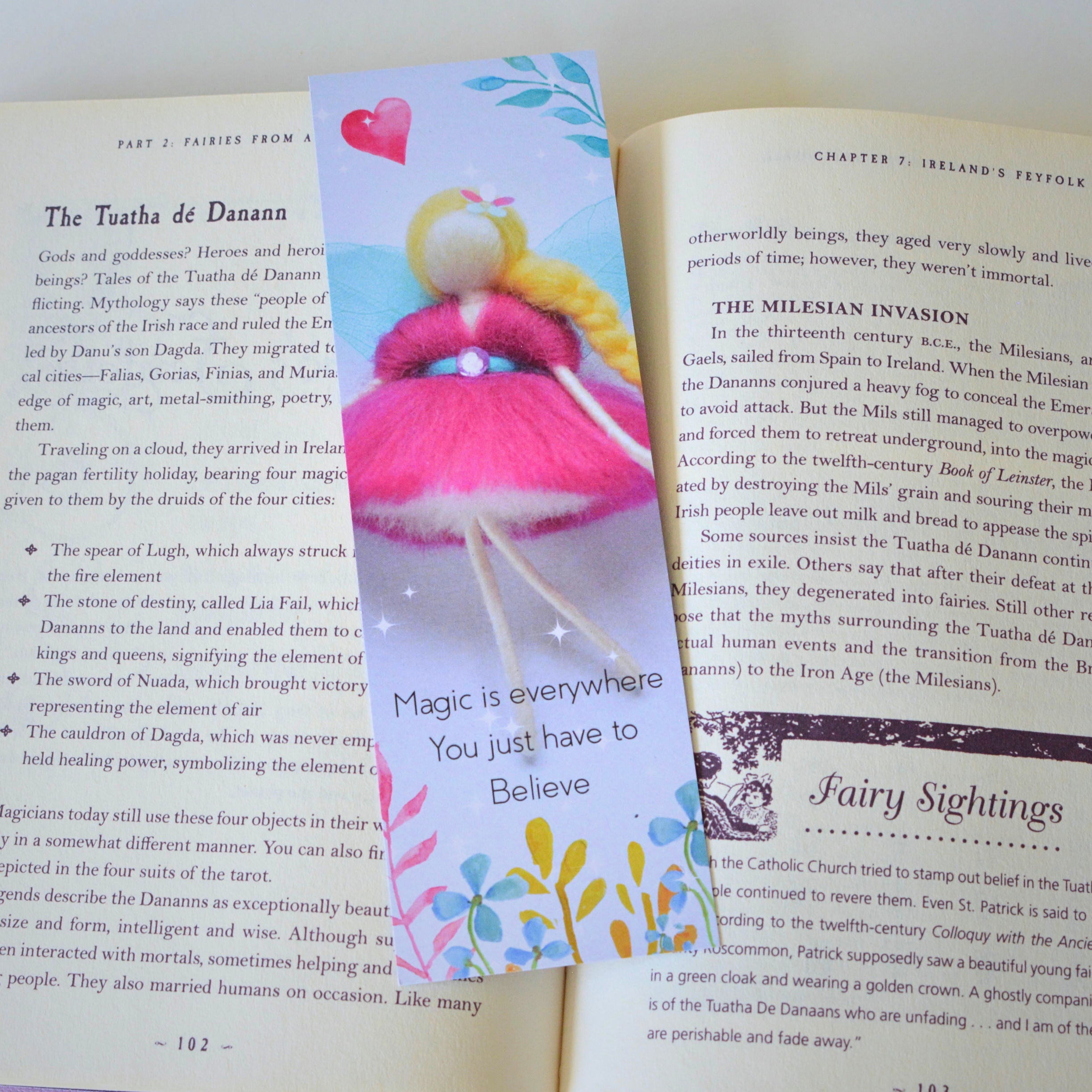 My Wool Fairy Bookmark