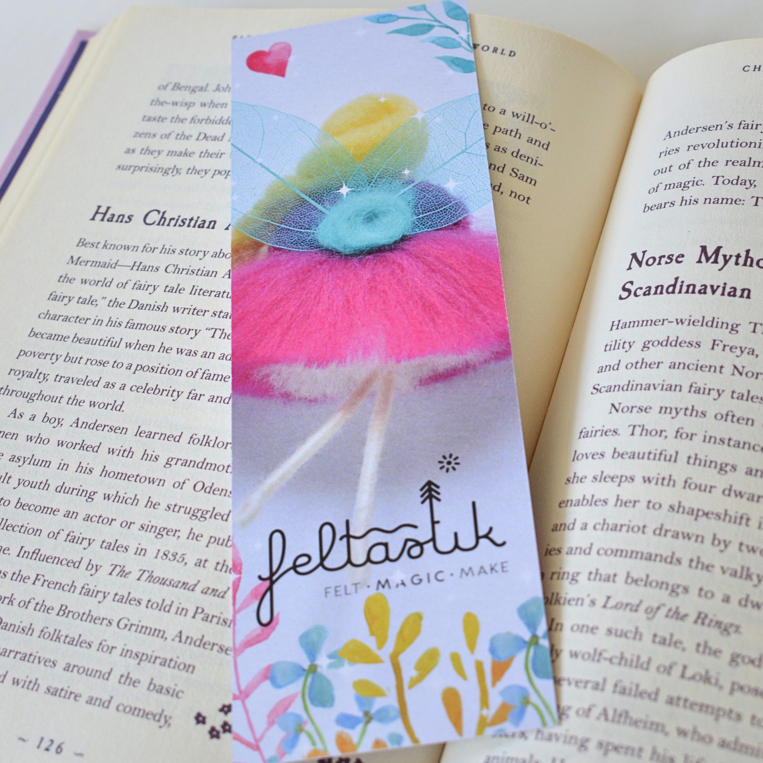 My Wool Fairy Bookmark