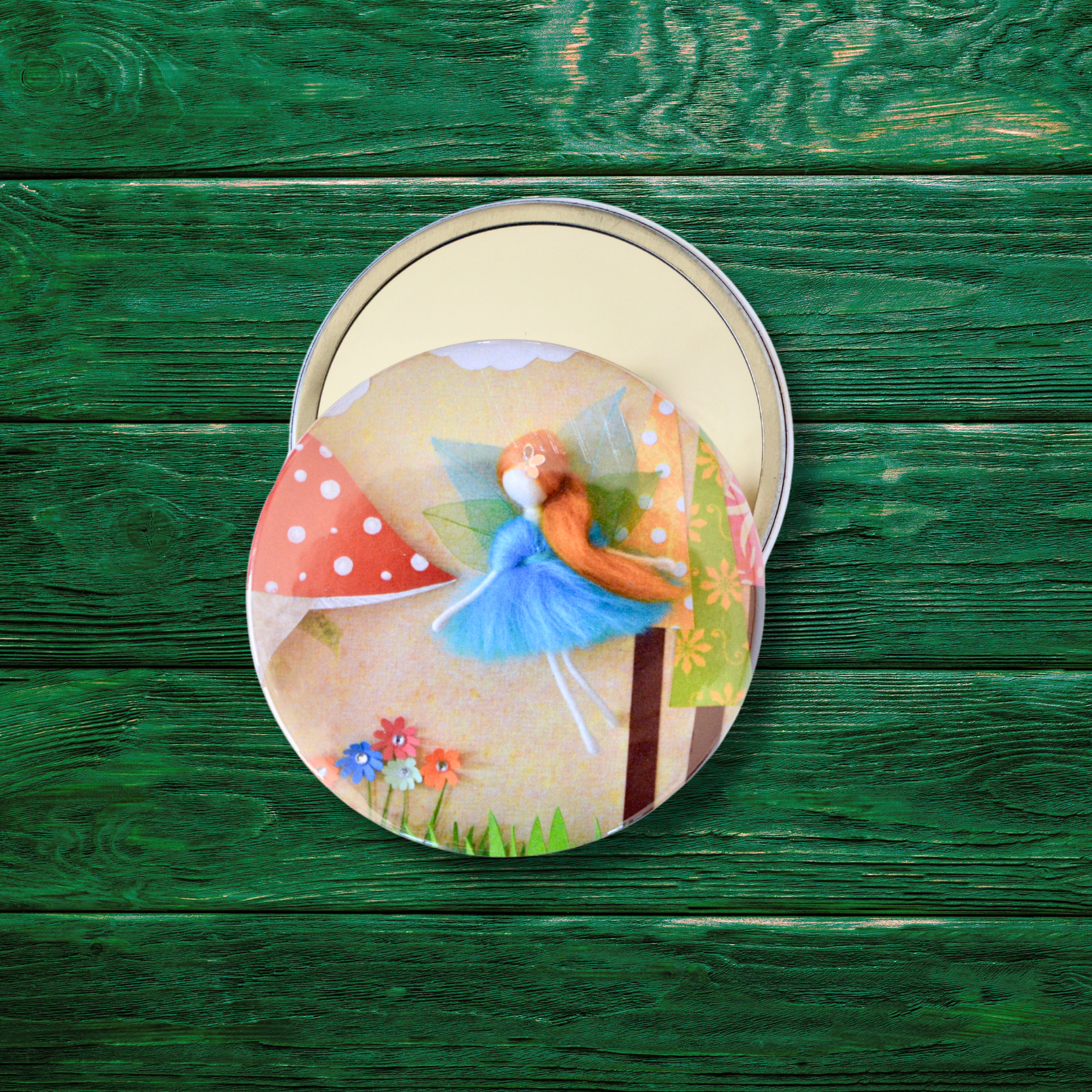My Wool Fairy Pocket Mirror